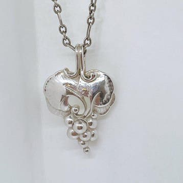 Zonder minimumprijs - Georg Jensen - Ketting met hanger -