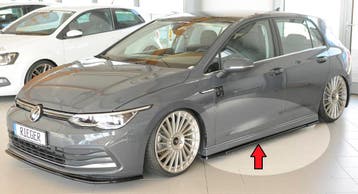 Side skirt aanzetstuk | geschikt voor Volkswagen Golf 7 2012, Verzenden, Nieuw