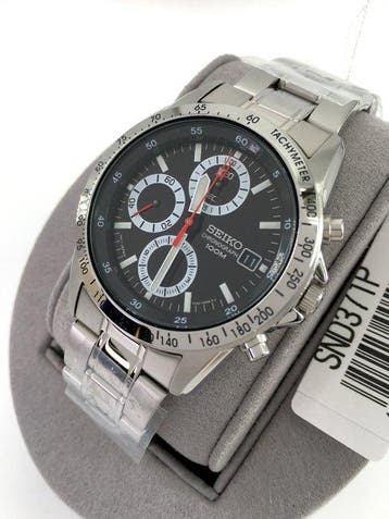 Seiko - SND371P - Zonder minimumprijs - SND371P - Heren -