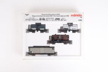 Märklin H0 - 4786 - Modeltrein goederenwagonset (1) -, Nieuw