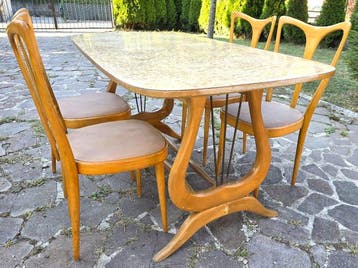 Tafel (5) - Hout - Compleet lunchset
