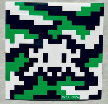 Invader (1969) - Camo Space Tile