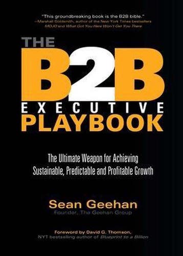 B2B Executive Playbook - Sean Geehan 9781578604463, Boeken, Verzenden, Gelezen, Sean Geehan