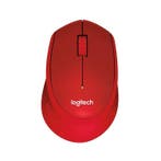 Logitech M330 Silent Plus Red, Computers en Software, Muizen, Verzenden, Zo goed als nieuw
