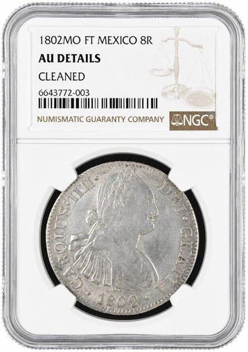 Spanje. Carlos IV. 8 Reales 1802 - México (NGC)