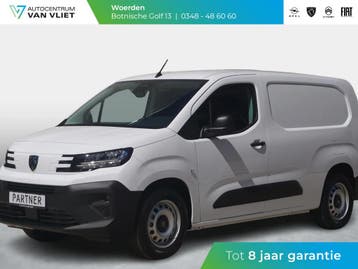 Peugeot e-Partner | Zakelijke Lease v.a. €440.64 pm, Automaat, Stof, Wit, Elektrisch