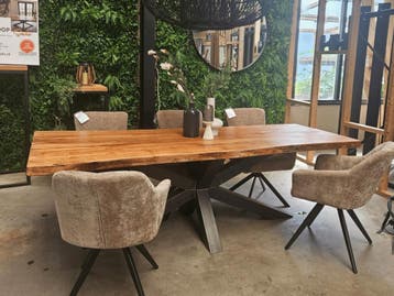 Barren | Bar | Boomstamplanken | Bartafels | Wandplanken, Ophalen of Verzenden, Nieuw