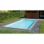 Gardipool Quartoo houten zwembad - 8.20 x 3.90 x 1.46 m, Tuin en Terras, Zwembaden, Verzenden, Nieuw