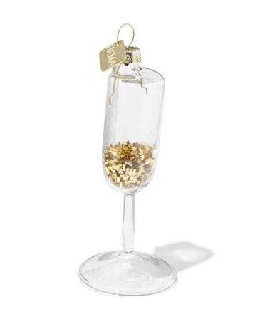 HEMA Kersthanger 11.5cm glas flute laag geprijsd, Verzenden, Nieuw