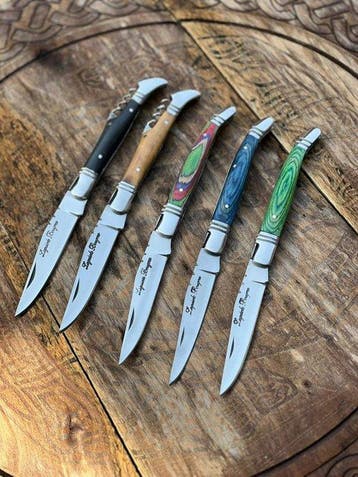 Keukenmes - Kitchen knife set - Laguiole Bougna Met Bee