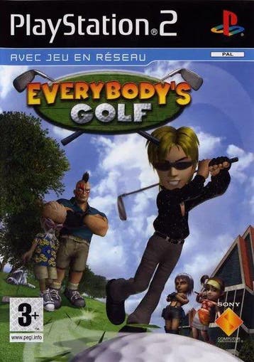 Playstation 2 Everybodys Golf, Verzenden, Zo goed als nieuw