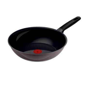 Tefal Ceramic Control Wokpan 28 cm — gebruikt, Nieuw