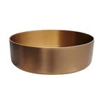 Sani Royal Waskom Staal RVS Koper Brons 40x40x11, Nieuw