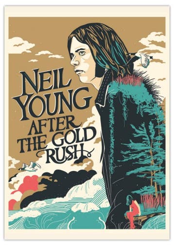 Posters - Poster Young, Neil - After the Gold Rush, Verzenden, Zo goed als nieuw