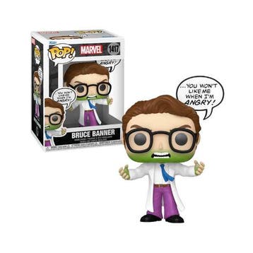 Funko Pop! Marvel - Bruce Banner w/ Speech Bubble #1417, Verzenden, Nieuw