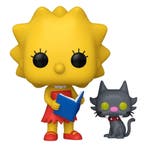 Simpsons POP & Buddy TV Vinyl Figure Lisa with Snowball II 9, Ophalen of Verzenden, Nieuw