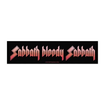 Black Sabbath Sabbath Bloody Sabbath patch off. merchandise, Ophalen of Verzenden, Nieuw, Kleding