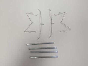 Alcon 2018+ Jeep Wrangler JL Pad Retainer Pin Kit (For PN, Auto-onderdelen, Remmen en Aandrijving, Ophalen of Verzenden, Nieuw