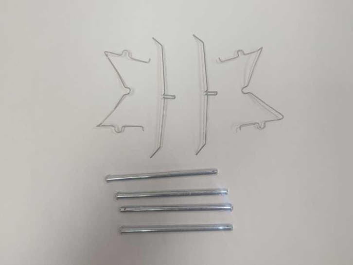 Alcon 2018+ Jeep Wrangler JL Pad Retainer Pin Kit (For PN, Auto-onderdelen, Remmen en Aandrijving, Ophalen of Verzenden