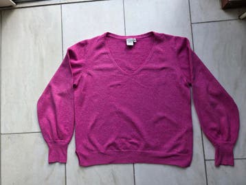 leuke fuchsiaroze trui van ICHI maat M, Kleding | Dames, Maat 38/40 (M), ICHI, Ophalen of Verzenden, Zo goed als nieuw