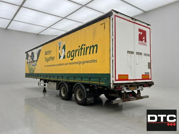 Pacton korte schuifzeil oplegger | Kooiaap | Stuuras, Auto's, Vrachtwagens, Aanhangers en Opleggers
