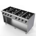 HCB Gasfornuis - 8 pitten - 146 cm - 48 kW - RVS, Verzenden, Nieuw in verpakking