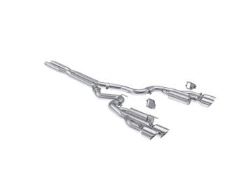 MBRP 2024+ Ford Mustang 5.0L T304 SS 3in Cat-Back Dual Split, Ophalen of Verzenden, Nieuw