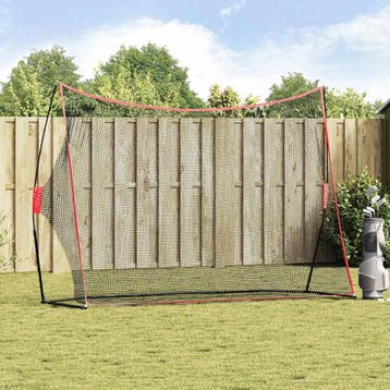 vidaXL Golf Trainingshulpmiddel Zwart 314 x 92 x 214 cm, Sport en Fitness, Golf, Verzenden, Nieuw