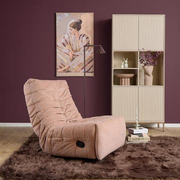 Relaxfauteuil Zen | Pink | Starfurn, Ophalen of Verzenden, Nieuw