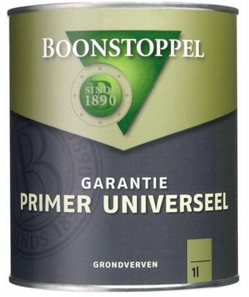 Boonstoppel Garantie Primer Universeel - Alle Kleuren - 5..., Doe-het-zelf en Verbouw, Verf, Beits en Lak, Overige kleuren, 5 tot 10 liter