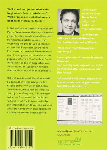 Het web van de wereldliteratuur 9789044609141 Pieter Steinz, Verzenden, Gelezen, Pieter Steinz
