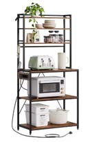 Staand Keukenopbergrek met Stopcontact – 6 Planken en Haken, Verzenden, Nieuw