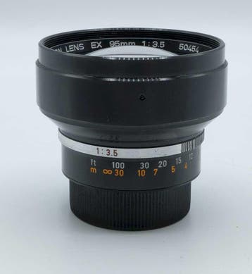 Canon EX 95 mm 1 3:5 Vintage, Audio, Tv en Foto, Fotografie | Lenzen en Objectieven, Ophalen of Verzenden, Gebruikt