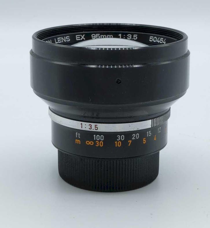 Canon EX 95 mm 1 3:5 Vintage, Audio, Tv en Foto, Fotografie | Lenzen en Objectieven, Gebruikt, Ophalen of Verzenden