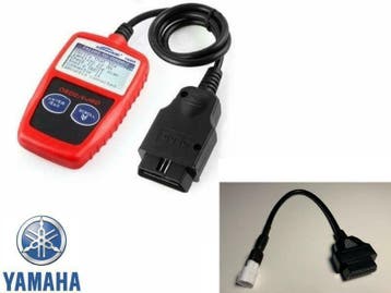 Yamaha motorbike (3 pin) uitlees set, diagnose scanner plus, Ophalen of Verzenden
