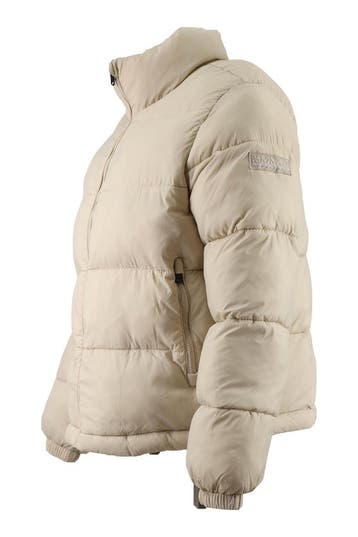 Napapijri Jas in maat S Beige, Kleding | Dames, Jassen | Winter, Napapijri, Verzenden, Zo goed als nieuw, Beige