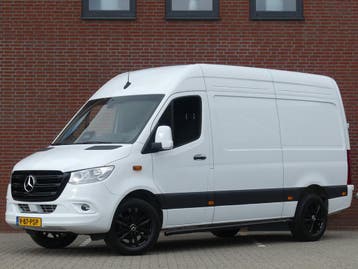 Zakelijke Lease |  Mercedes-Benz Sprinter 317 CDI L2H2 Navig, Automaat, Gebruikt, Euro 6, Wit