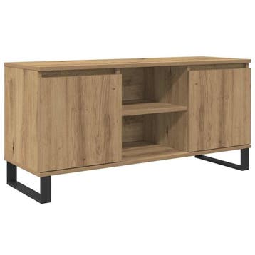 TV-kast Artisan Eiken 104cm | Retourdeal 34% Korting, 100 tot 150 cm, Ophalen of Verzenden, Zo goed als nieuw, Minder dan 100 cm