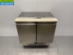 RVS MBM Saladette 2 Deuren 93 cm 230V Horeca, Ophalen of Verzenden, Gebruikt