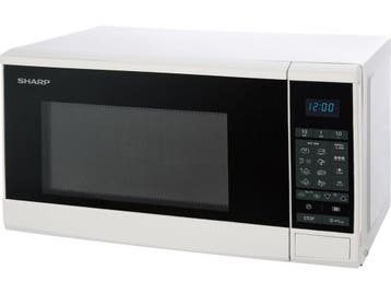Sharp R270W - Solo-magnetron - 20L 800W - Wit, Verzenden, Zo goed als nieuw
