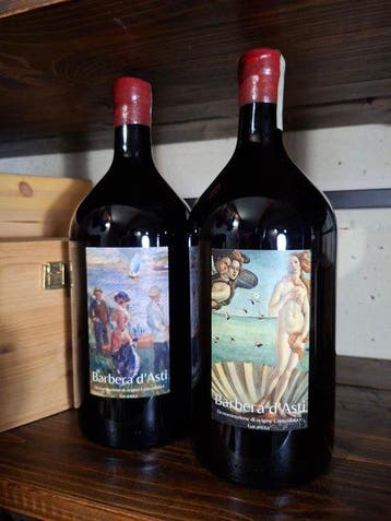 2020 La Trava Barbera dAsti - Langhe DOCG - 2 Dubbele, Nieuw