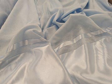 Tessuto SABLE con balza - 620 x 300 cm Saroglia & Taverna -