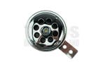 Claxon 70mm 6V DC Gelijkpanning chroom, Ophalen of Verzenden, Nieuw, DMP