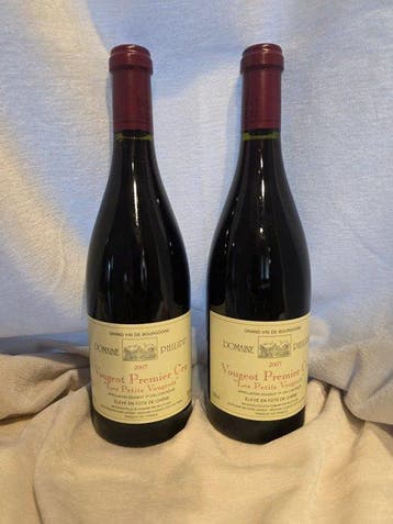 2007 Domaine Philipp Les Petits Vougeots. - Vougeot 1er, Nieuw