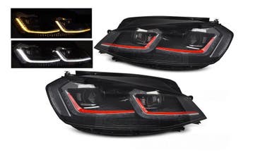 Koplampen dynamisch LED Red geschikt voor Golf 7, Verzenden, Nieuw, Volkswagen