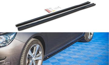 Zijskirts Peugeot 308 SW MK2 Facelift 17-.. Glans Zwart, Ophalen of Verzenden, Nieuw