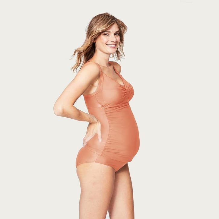 Rosewater Zwangerschapstankini / PositieTankini Frappe Salmo, Kleding | Dames, Positiekleding, Nieuw, Verzenden