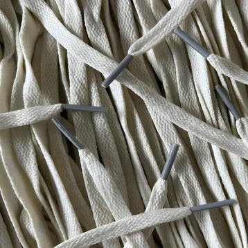 Custom veters - Sail Grijs • 120  cm x 8 mm, Ophalen of Verzenden, Nieuw