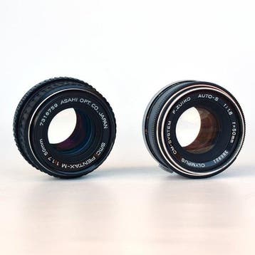 Olympus OM-System F.Zuiko Auto-S 1,8/50mm + smc-M 1,7/50mm |, Nieuw