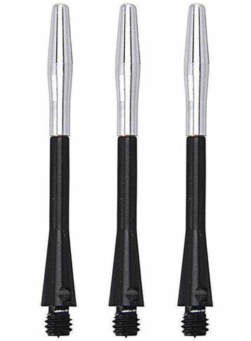 Aluminium Center Spin Shafts Zwart (Dart Shafts), Ophalen of Verzenden, Nieuw, Shafts